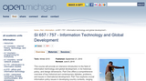 Information Technology and Global Development