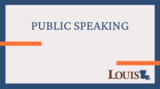 Public Speaking Canvas Course