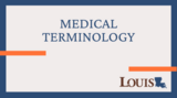 Medical Terminology Moodle Course