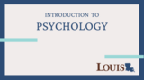 Introduction to Psychology Canvas Course