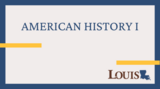 American History to 1865: Moodle Course