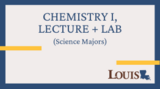 General Chemistry for Science Majors: Moodle Course