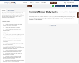 Concept of Biology Study Guides