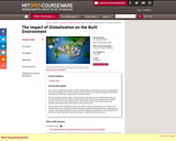 The Impact of Globalization on the Built Environment, Fall 2009