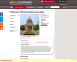 Politics and Policy in Contemporary Japan, Spring 2009
