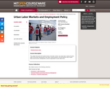 Urban Labor Markets and Employment Policy, Spring 2005