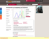 Introduction to Probability and Statistics, Spring 2014