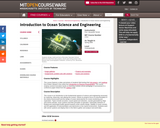 Introduction to Ocean Science and Engineering, Spring 2006