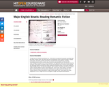 Major English Novels: Reading Romantic Fiction, Spring 2002