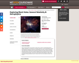 Exploring Black Holes: General Relativity and Astrophysics, Spring 2003