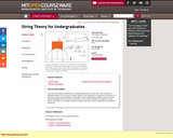 String Theory for Undergraduates, Spring 2007