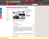 Engineering Systems Analysis for Design, Fall 2008