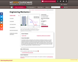 Engineering Mechanics I, Fall 2007