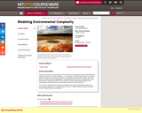 Modeling Environmental Complexity, Fall 2014