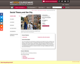 Social Theory and the City, Fall 2005
