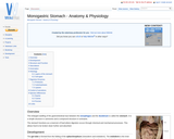 Monogastric Stomach - Anatomy & Physiology
