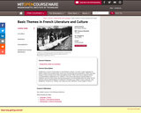 Basic Themes in French Literature and Culture, Spring 2011