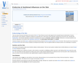Endocrine & Nutritional Influences on the Skin