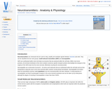 Neurotransmitters - Anatomy & Physiology