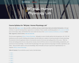 Human Physiology - Laboratory
