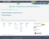 ENG 243 - Introduction to the Short Story