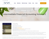 Intermediate Financial Accounting Volume 2