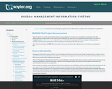 Management Information Systems (Business 206)