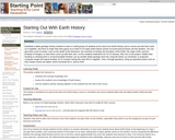 Starting Out With Earth History