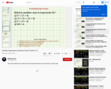Evaluate Expressions (Common Core 3/4 ath Ex 11)