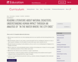 Reading Literature about Natural Disasters: Understanding Human Impact through an Analysis of “In the Water Where the City Ends”