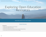 Exploring Open Education Resources