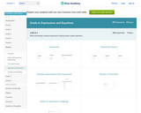 Grade 6: Expressions and Equations