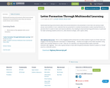 Letter Formation Through Multimodal Learning