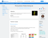 Photosynthesis- Problem Solving Lab