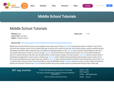 Middle School App Inventor Tutorials