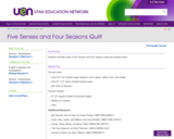 Five Senses and Four Seasons Quilt