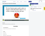 Text Features Interactive Review