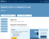 Unit 6: Seeking Truth: A Wrinkle in Time Lesson 3