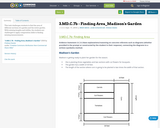 3.MD.C.7b - Finding Area_Madison's Garden