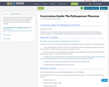 Curriculum Guide: The Pythagorean Theorem