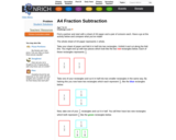 A4 Fraction Subtraction