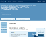 LEARNING DIFFERENTLY: JOEY PIGZA SWALLOWED THE KEY Lesson 14 Essential Task Includes an Essential Task