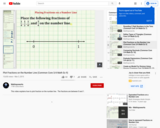 Plot Fractions on the Number Line (Common Core 3/4 Math Ex 9)