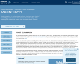 1st Grade English Language Arts - Unit 5: Ancient Egypt