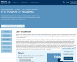 1st Grade English Language Arts - Unit 5: The Power of Reading