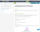 Logarithmic Properties and Functions