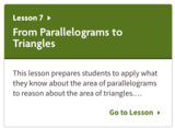 From Parallelograms to Triangles