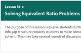 Solving Equivalent Ratio Problems