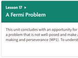 A Fermi Problem