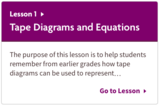 Tape Diagrams and Equations